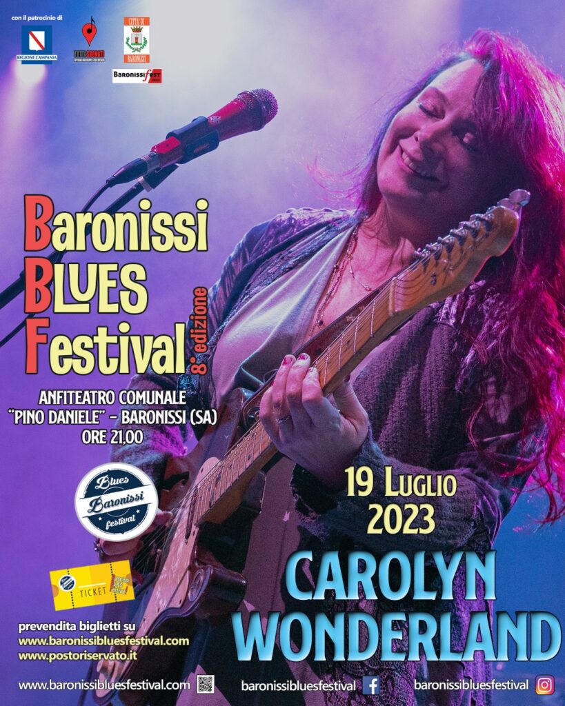 19 luglio 2023 - Carolyn Wonderland ospite del BBF2023